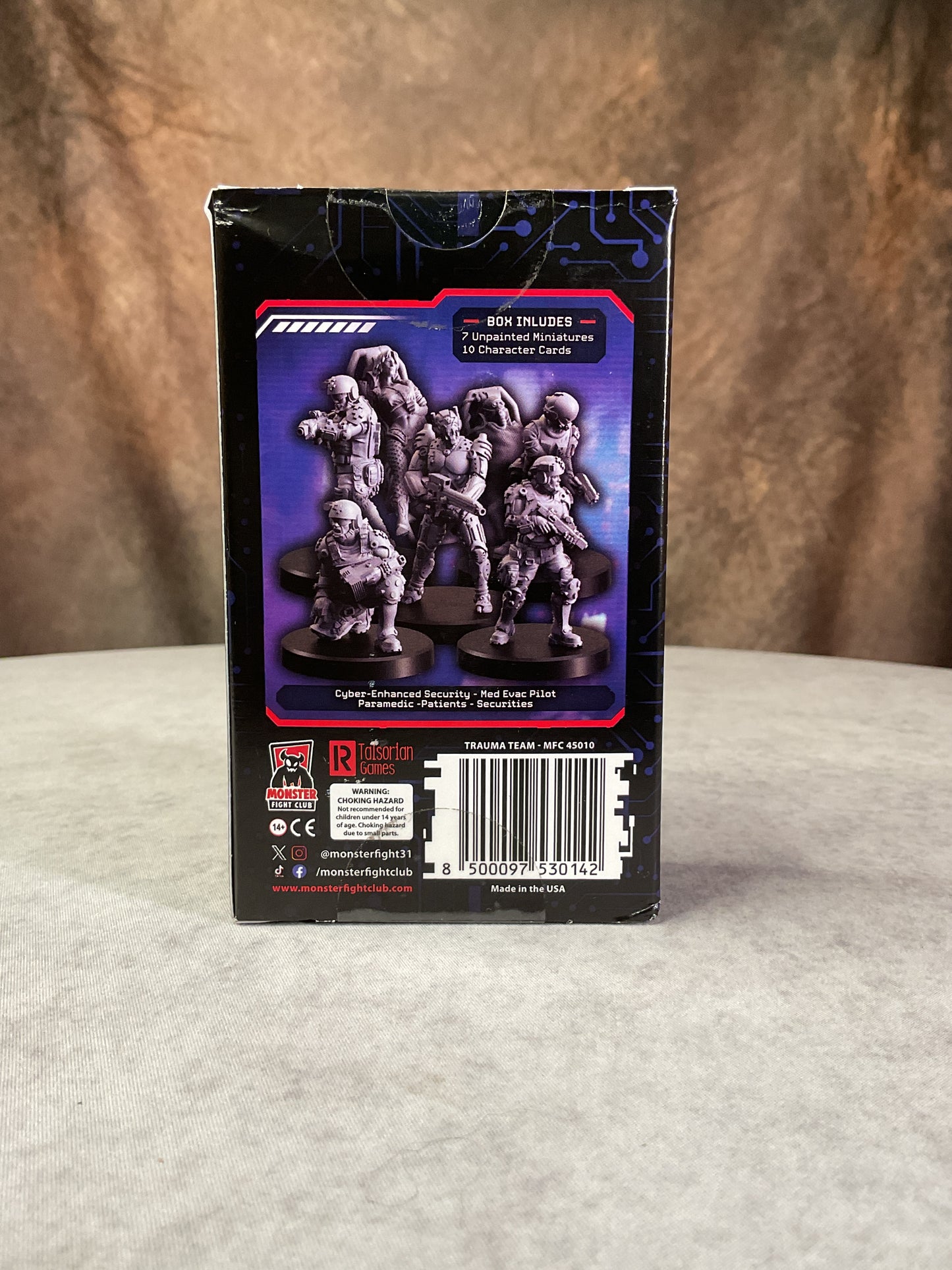 Miniatures - Monster Fight Club - Cyberpunk: Combat Zone: Trauma Team Expansion