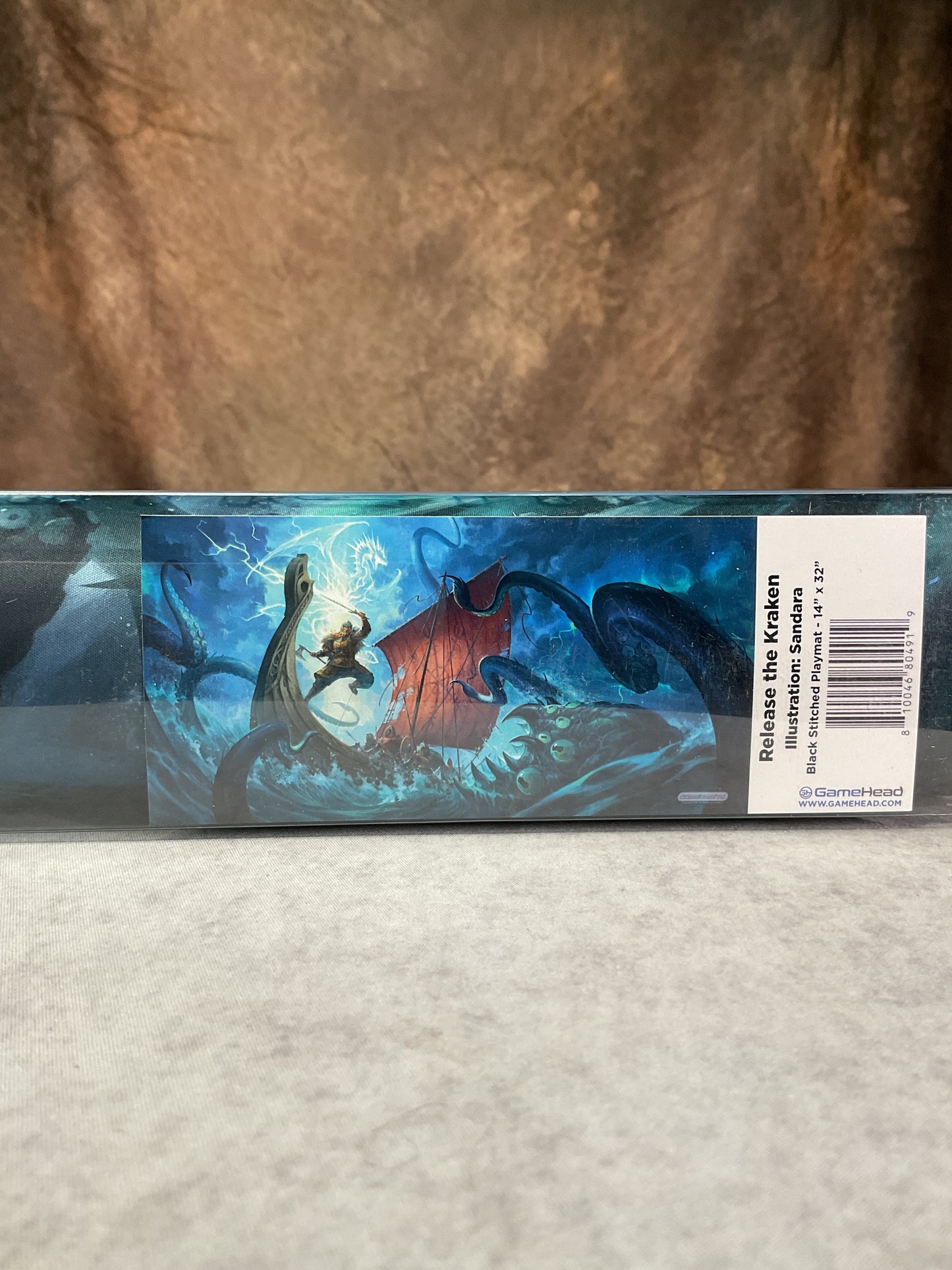 Supplies - GameHead Products Inc. - Deskmat: Release the Kraken
