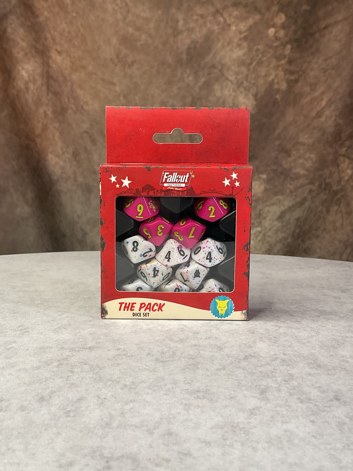 Miniatures – Fallout Factions – Dice – The Pack
