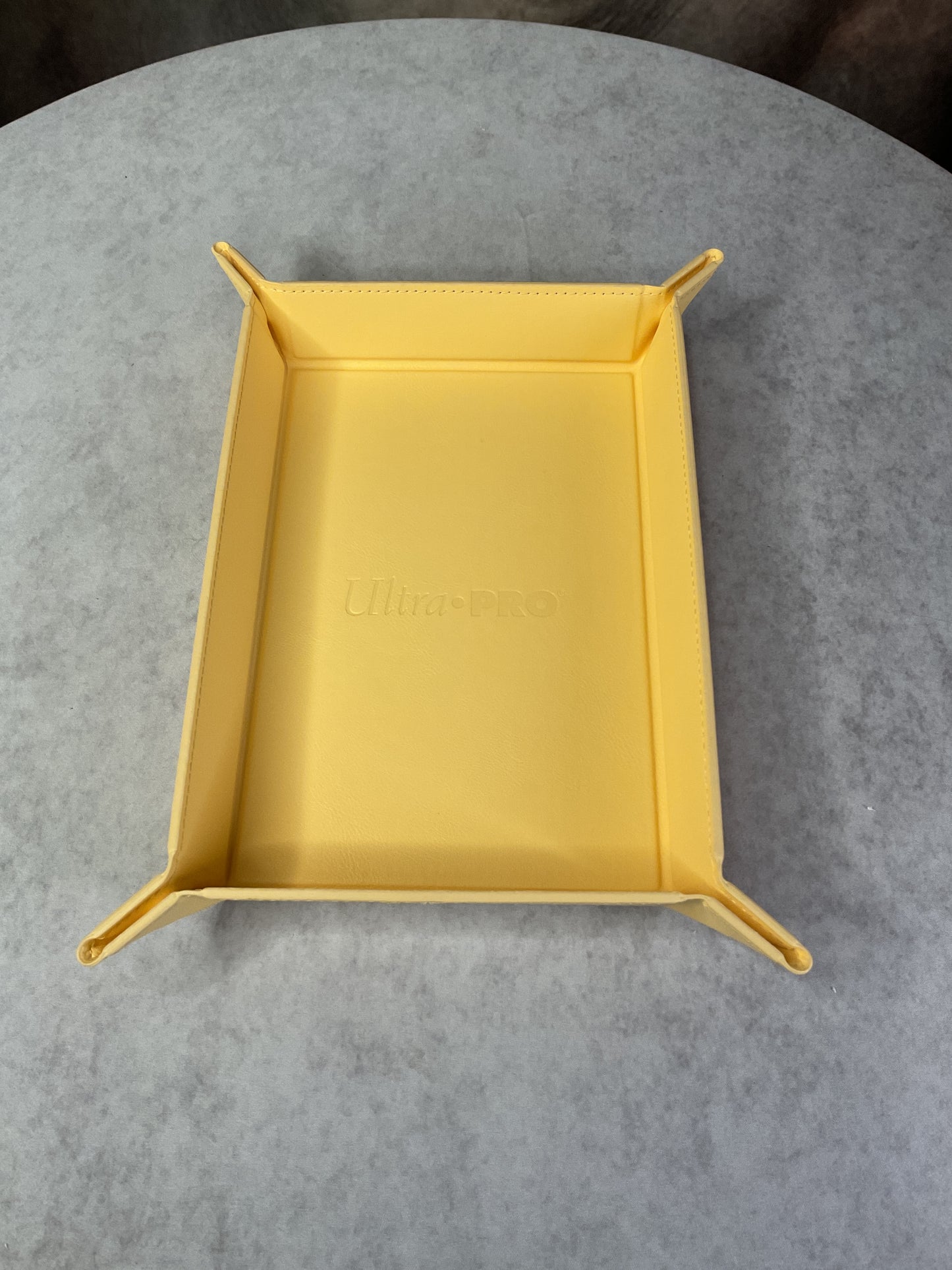 Accessories - Ultra PRO - Dice Tray Vivid Magnetic Foldable- Yellow