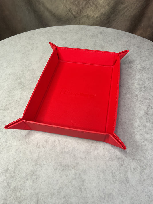 Accessories - Ultra PRO - Dice Tray Vivid Magnetic Foldable- Red