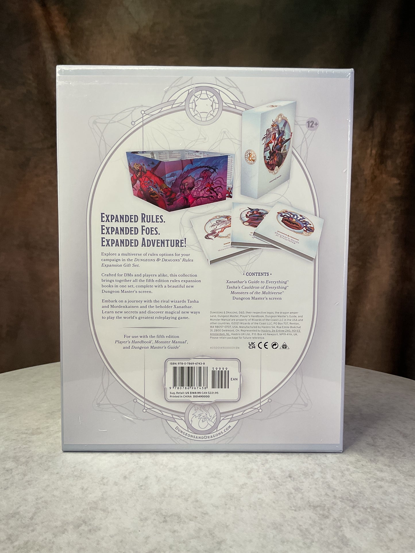 RPG - Wizards of the Coast - Dungeons & Dragons 5e Rules Expansion Gift Set Alternate Covers